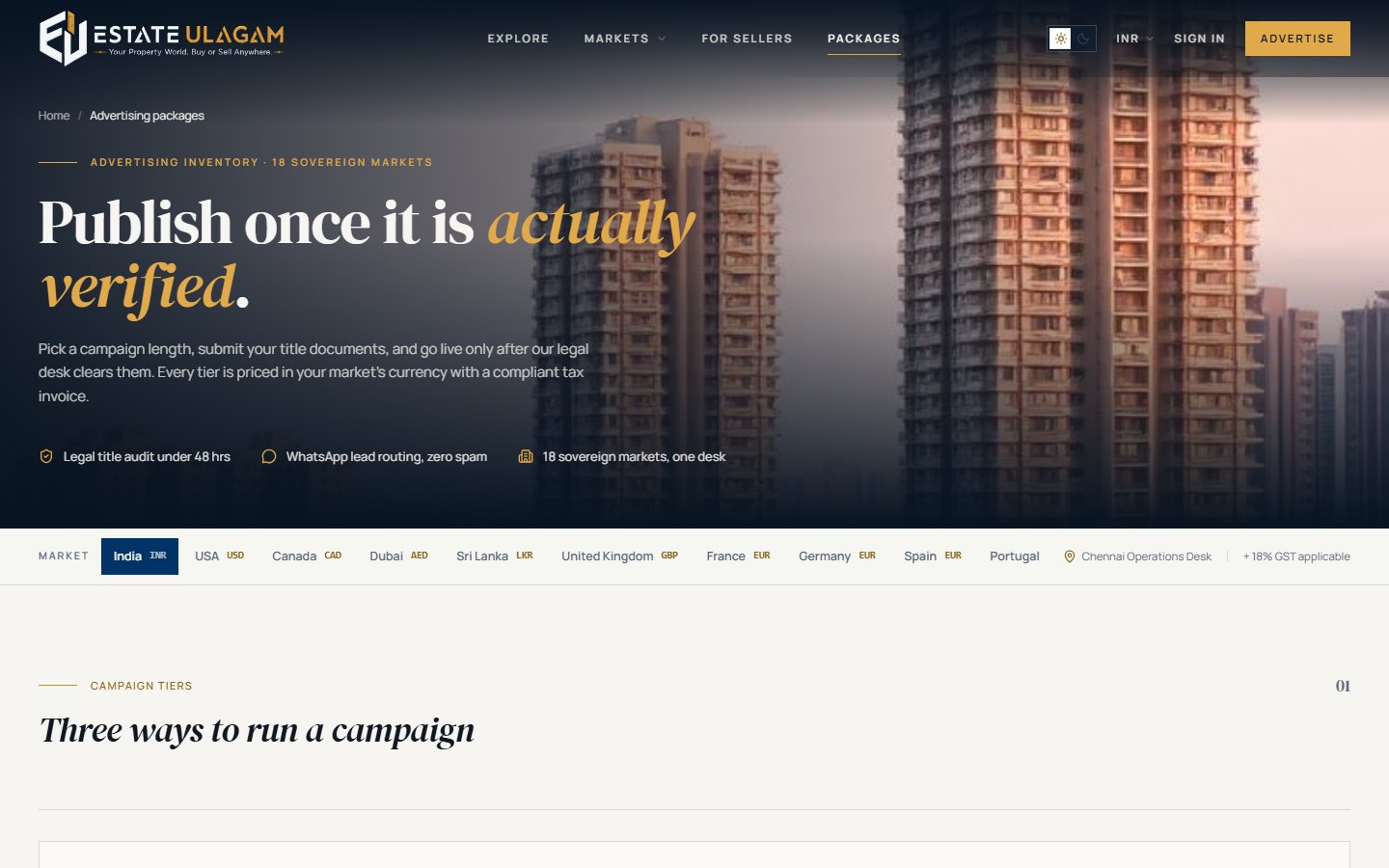 Estate Ulagam - Property Discovery Platform screenshot 2